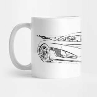 One-1 Wireframe Mug